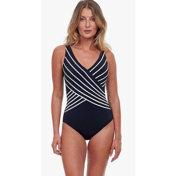 Gottex Women's Black One-Piece Swimsuit - Picture 1 of 7